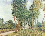 Alfred Sisley, Ufer der Loing bei Moret